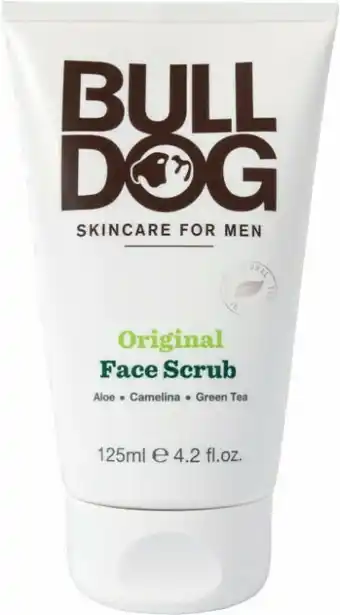 Coles Bulldog Skincare For Men Face Scrub 125mL offer