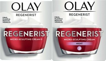 Coles Olay Regenerist Micro Sculpting Cream or Regenerist Micro Sculpting Night Cream 50g offer
