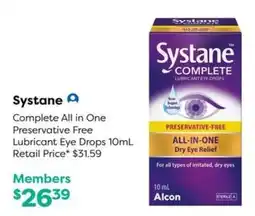 National Pharmacies Systane offer