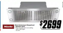 The Good Guys 88cm Undermount Rangehood offer