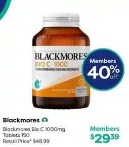 National Pharmacies Blackmores offer