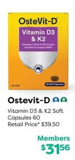 National Pharmacies Ostevit-d offer