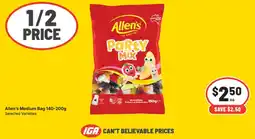 Supa Valu Allen's Medium Bag offer
