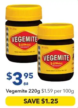 Ritchies Vegemite offer