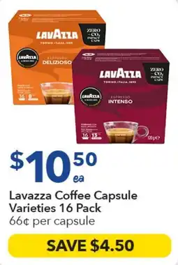 Ritchies Lavazza Coffee Capsule offer
