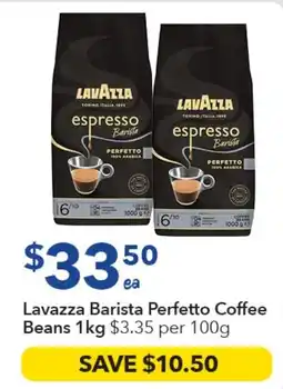 Ritchies Lavazza Barista Perfetto Coffee Beans offer