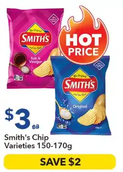Ritchies Smith's Chip Varieties offer