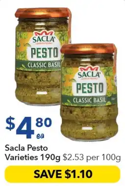 Ritchies Sacla Pesto offer