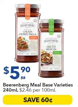 Ritchies Beerenberg Meal Base Varieties offer