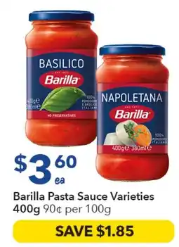 Ritchies Barilla Pasta Sauce offer