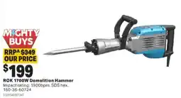 Mitre 10 ROK 1700W Demolition Hammer offer