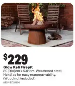 Mitre 10 Glow Kali Firepit offer