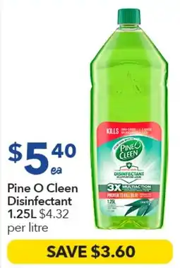 Ritchies Pine O Cleen Disinfectant offer