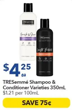 Ritchies TRESemmé Shampoo & Conditioner Varieties offer