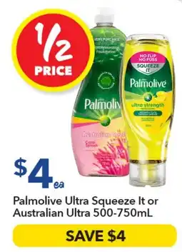 Ritchies Palmolive Ultra Squeeze It or Australian Ultra offer