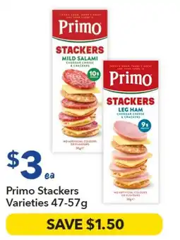 Ritchies Primo Stackers Varieties offer