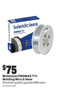 Mitre 10 Weldclass PROMAX T11 Welding Wire offer