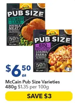 Ritchies McCain Pub Size Varieties offer