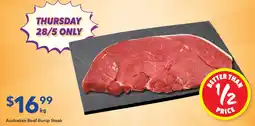 Ritchies Australian Beef Rump Steak offer