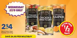 Ritchies Heinz Classic Soup Varieties offer