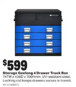 Mitre 10 Storage Geelong 4 Drawer Truck Box offer