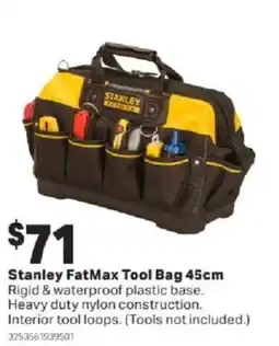 Mitre 10 Stanley FatMax Tool Bag offer