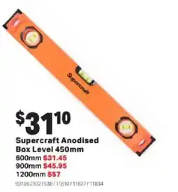 Mitre 10 Supercraft Anodised Box Level offer