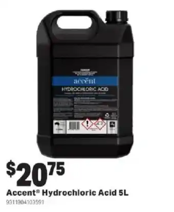 Mitre 10 Accent Hydrochloric Acid offer