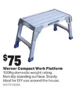 Mitre 10 Werner Compact Work Platform offer