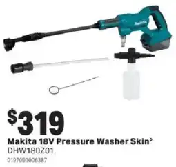 Mitre 10 Makita 18V Pressure Washer Skin offer