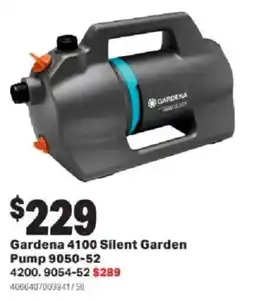 Mitre 10 Gardena 4100 Silent Garden Pump 9050-52 offer