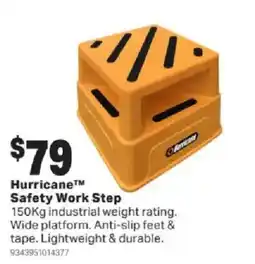 Mitre 10 Hurricane™ Safety Work Step offer