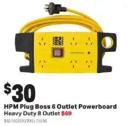 Mitre 10 HPM Plug Boss 6 Outlet Powerboard offer