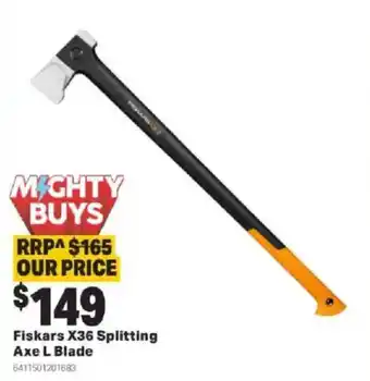 Fiskars X36 Splitting Axe L Blade