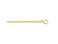Bevilles Jewellery 9ct Yellow Gold Curb Chain Necklace 45cm offer