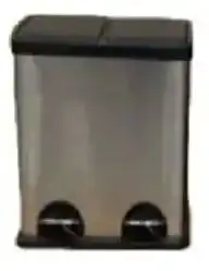Mitre 10 Queen Pedal Bins Grey offer