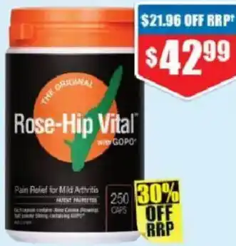 Chemist Warehouse Rose-Hip Vital offer