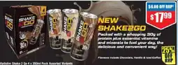 Chemist Warehouse Optislim Shake 2 Go Pack Assorted Variants offer