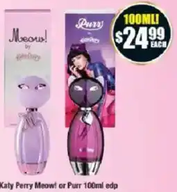 Chemist Warehouse Katy Perry Meow! or Purr edp offer