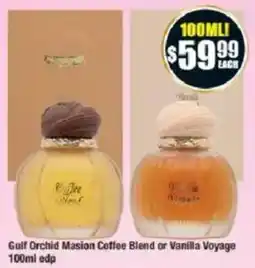 Chemist Warehouse Gulf Orchid Masion Coffee Blend or Vanilla Voyage edp offer
