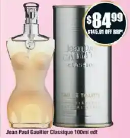 Chemist Warehouse Jean Paul Gaultier Classique edt offer