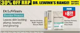 Chemist Warehouse Dr. LeWinn's Barrier Protect Multi-Peptide Serum or Glass Skin Mask offer
