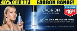 Chemist Warehouse Eáoron Moisturizing Hyaluronic Toner offer