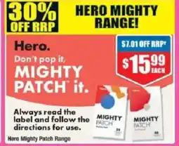 Chemist Warehouse Hero Mighty Patch Range offer