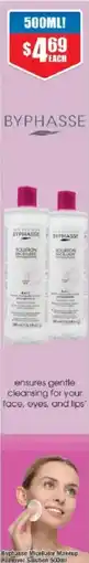 Chemist Warehouse Byphasse Micellaire Makeup Remover Solution offer
