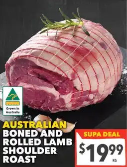 Supa Valu Boned and rolled lamb shoulder roast offer