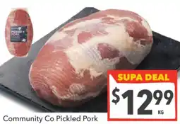 Supa Valu Pickled Pork offer
