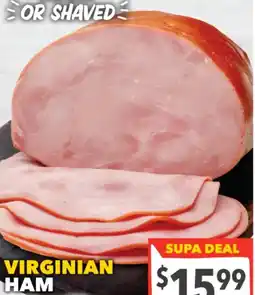 Supa Valu Ham offer