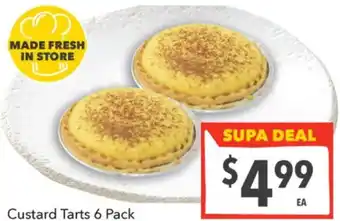 Supa Valu Custard Tarts offer