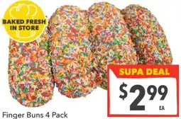Supa Valu Finger Buns offer
